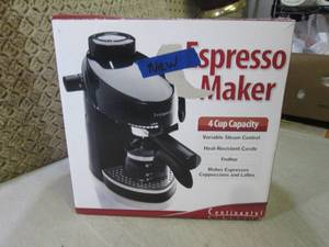 lot 135 image: (EW4) 4-Cup Espresso Maker New...