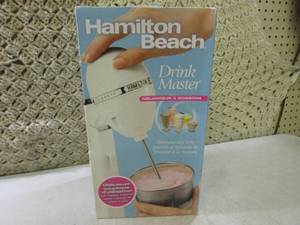 lot 142 image: (EC1) Hamilton Beach Drink Mixer...