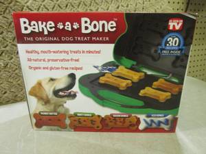 lot 145 image: (F-3) Bake-A-Bone Dog Treat Maker...