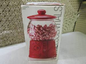 lot 147 image: (F-2) Home Essentials Treat Jar...