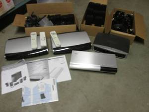 lot 163 image: (A-3) Large Lot of Bose Speakers, C...