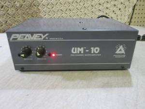 lot 188 image: (RM4) Peavy UM-10 Two Channel Mixer...