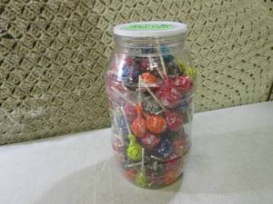 lot 206 image: (B-3) Large Jar of 120 Tootsie Pops...