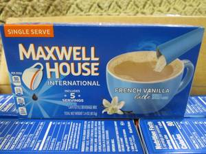 lot 207 image: (B-3) 8 Boxes of Maxwell House Fren...