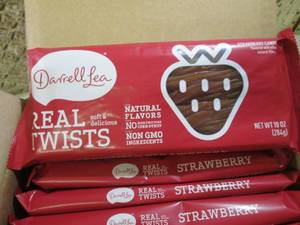 lot 212 image: (C-2) 2 Cases Real Twists Strawberr...
