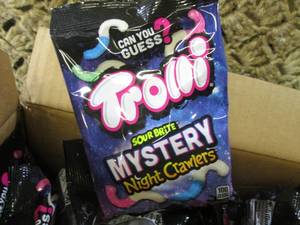 lot 214 image: (C-2) 11 Bags of Trolli Sour Brite ...