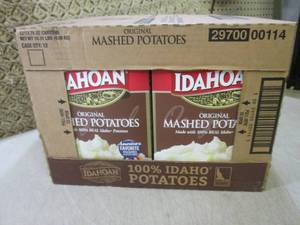 lot 215 image: (B-1) Case of 12 Boxes Idahoan Inst...