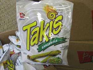lot 247 image: (EW5) 6 Cases of Takis Guacamole To...
