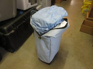 lot 262 image: (F-3) Queen Size Air Matress Frame ...