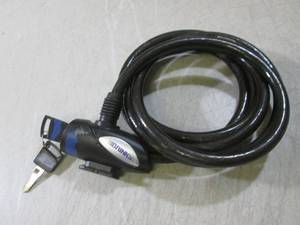 lot 263 image: (EC1) Brinks Bike Cable Lock with K...