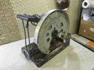 lot 294 image: (RMT) Evolution Metal Chop Saw Unte...