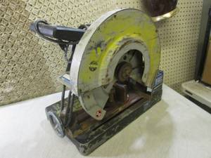 lot 295 image: (RMT) Evolution Metal Chop Saw Unte...