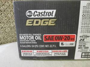 lot 300 image: (EC1) 6 Gallons (24 quarts) Castrol...