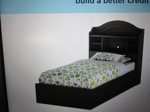 south shore savannah twin mates bed...