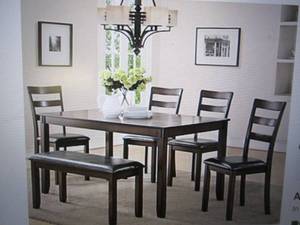 venetain worldwide 6 pc dining tabl...