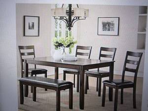 venetain worldwide 6 pc dining tabl...