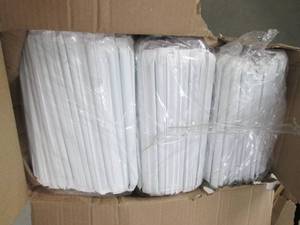 case of giant green straws...