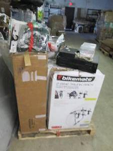 pallet lot of items that are unsold...