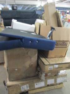 big pallet lot of items that need w...