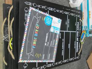14 reversible chalk boards...
