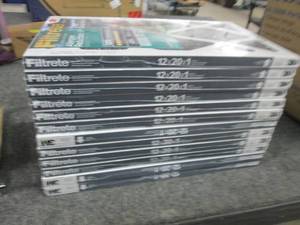 12 filtrete 12x20x1 filters...