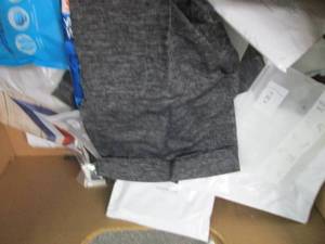 box of neck gaitors and other misc...