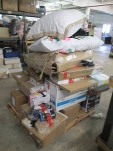 pallet of items that were not picke...
