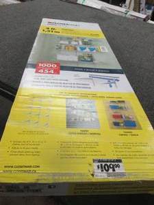 close maid shelf track 4ft adjustab...
