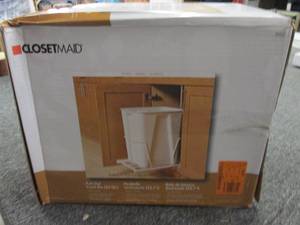 closetmaid 24qt pullout trash bin...