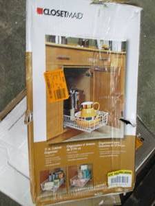 closetmaid 11 ich cabinet organizer...