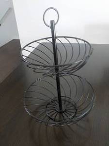 2 Layer Wire Fruit Bowl...