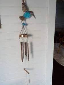 Solar Hummingbird Chime...