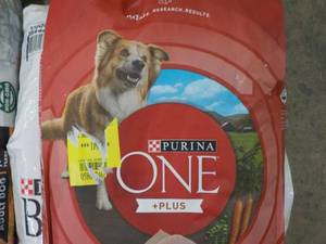 Purina One Plus 8 lb. Bag dog Food...