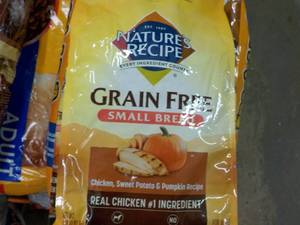 Natures Recipe 4 lb. Bag Dog Food...