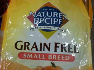 Natures Recipe 4 lb. Bag Dog Food...