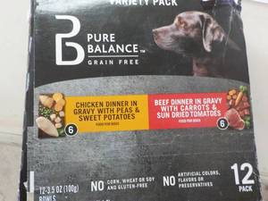 Pure Balance Variety 12 packs Dog F...