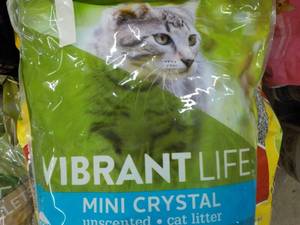 Vibrant Life Mini Crystal Cat Litte...