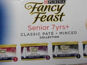 Purina Fancy Feast Senior Cat food ...