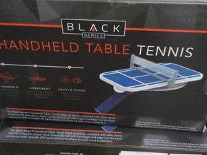 Black Handheld Table Tennis...