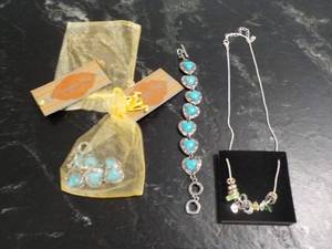 2 Canyon Sky Blue Turquoise Bracele...