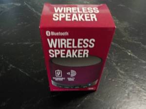Bluetooth Wireless speaker...
