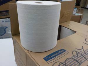 Case of Scott 6- Hard Roll Towels...