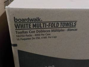 Boardwalk case of 4000 White Multi-...