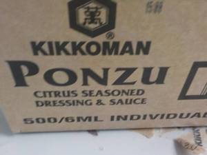 500 Individual Packs Kikkoman Ponzu...