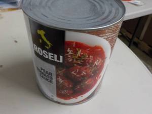 6 lb. Can Roseli Pear Tomato Sauce...