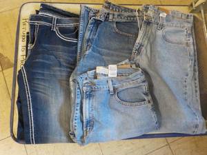 4 pair Jeans size 12W...