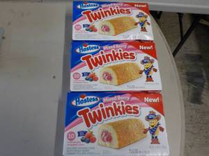 3 Boxes Hostess Twinkies  past dat...