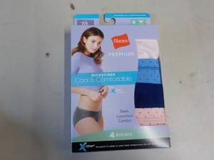 Hanes size L7 Bikinis...
