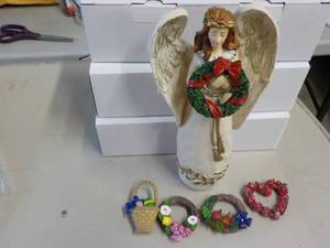 3 Sets of 9 Angels with 5 Seasonal...