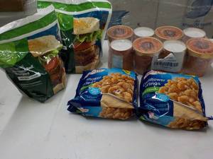 Assortment of Frozen Food...